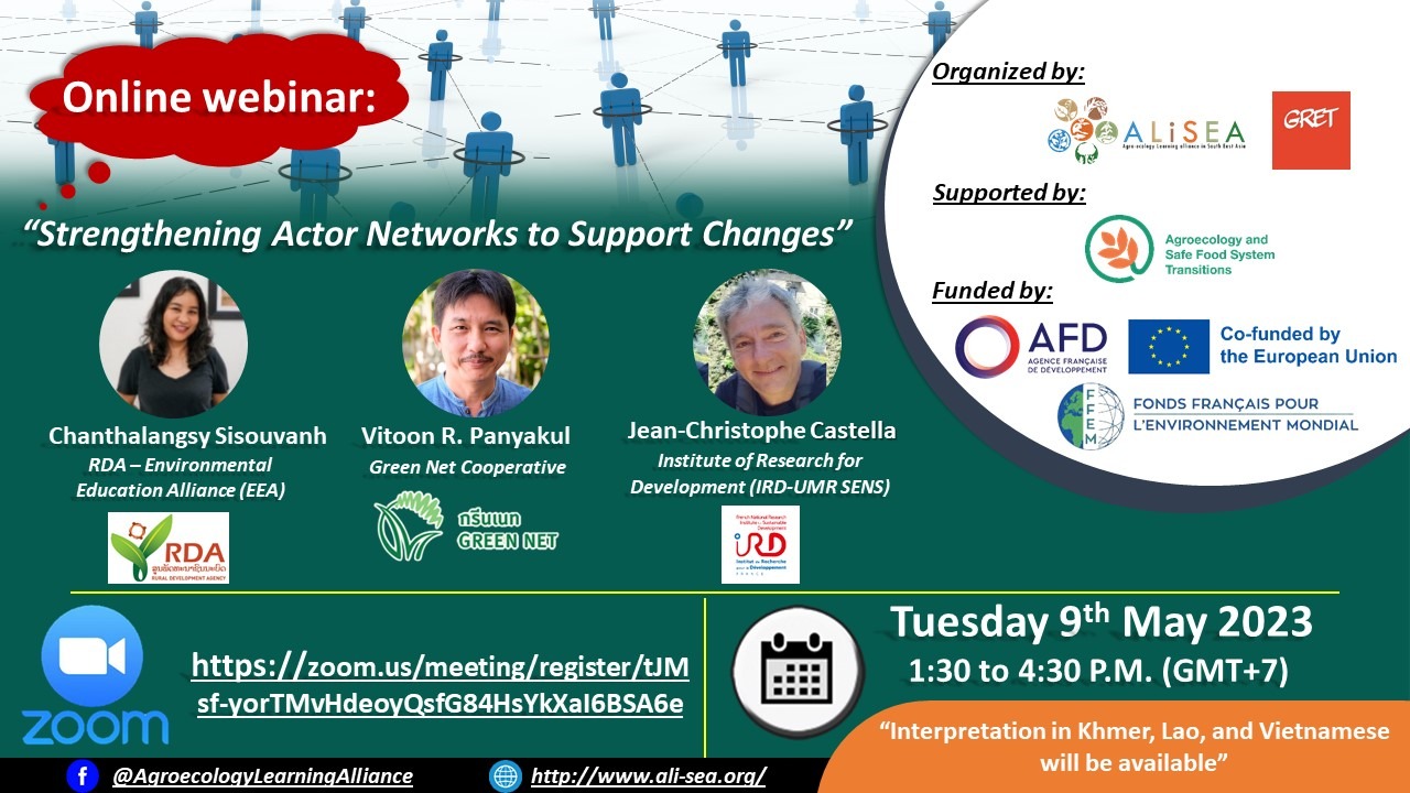 Online Webinar: Strengthening Actor Networks to Support Changes, 09 May 2023