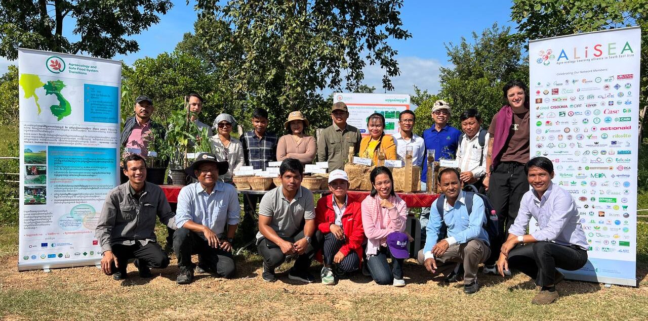 Agroecology in Action: ALiSEA Members Embark on a Field Visit to Cambodia
