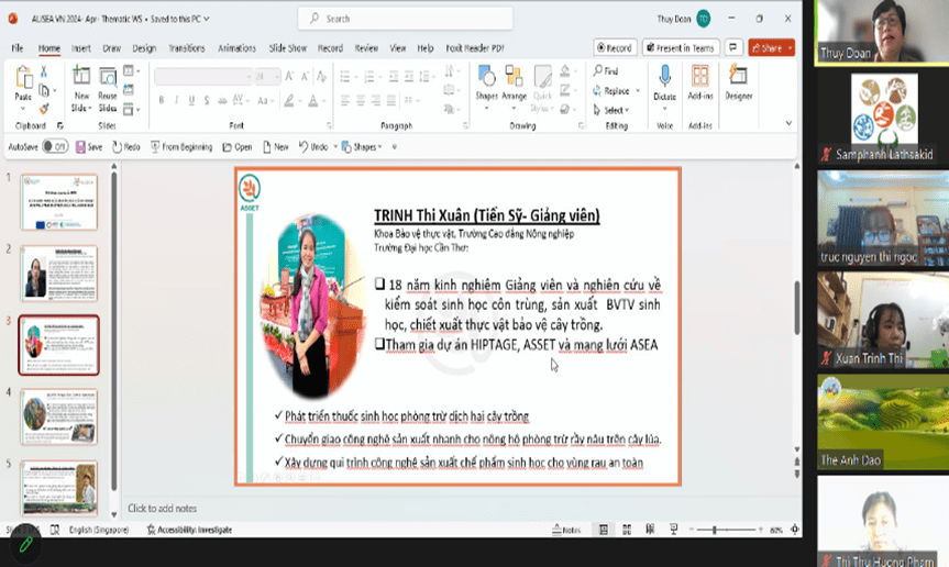 Webinar on Bio-inputs in Vietnam: Accelerating Agroecology Transition
