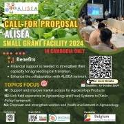 ALiSEA Opens Small Grant Facility for 2024: Empowering Agroecology in Cambodia
