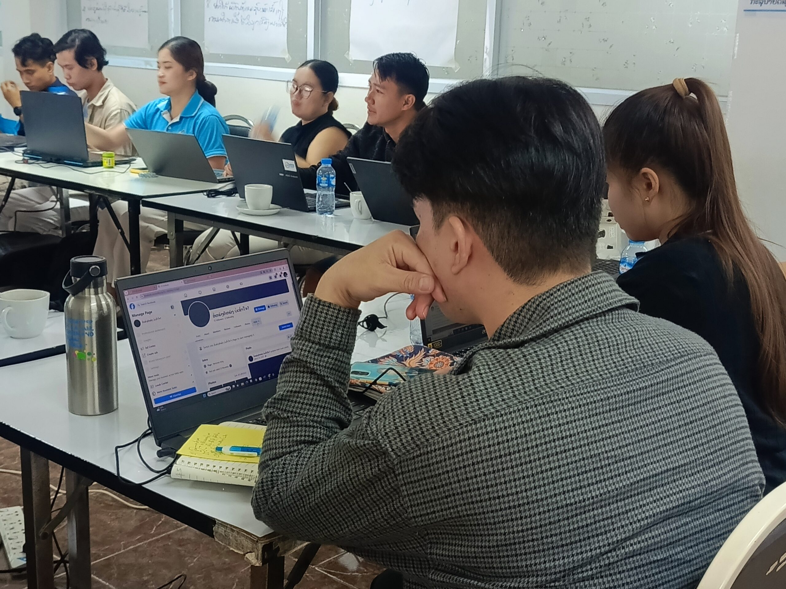 Empowering Lao CSOs and ALiSEA’s member: Facebook Page Management Exchange
