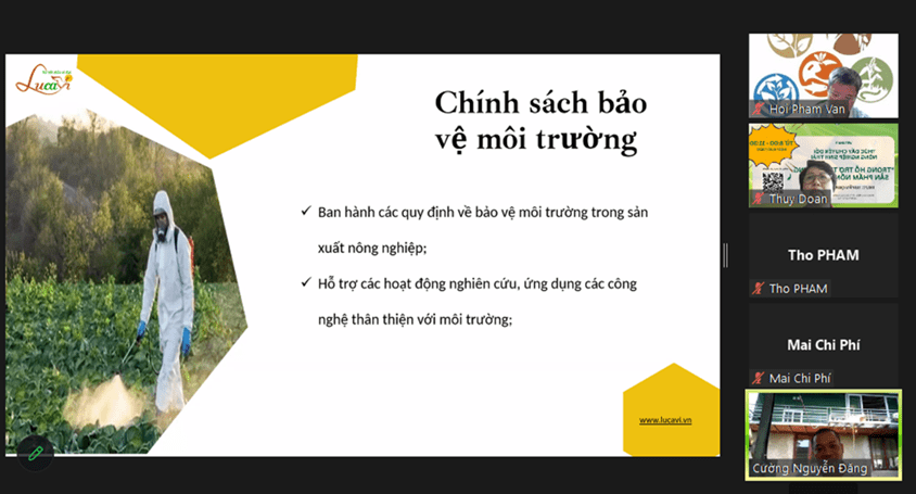 Promoting Ecological Agriculture to Support Agricultural Product Markets in Vietnam