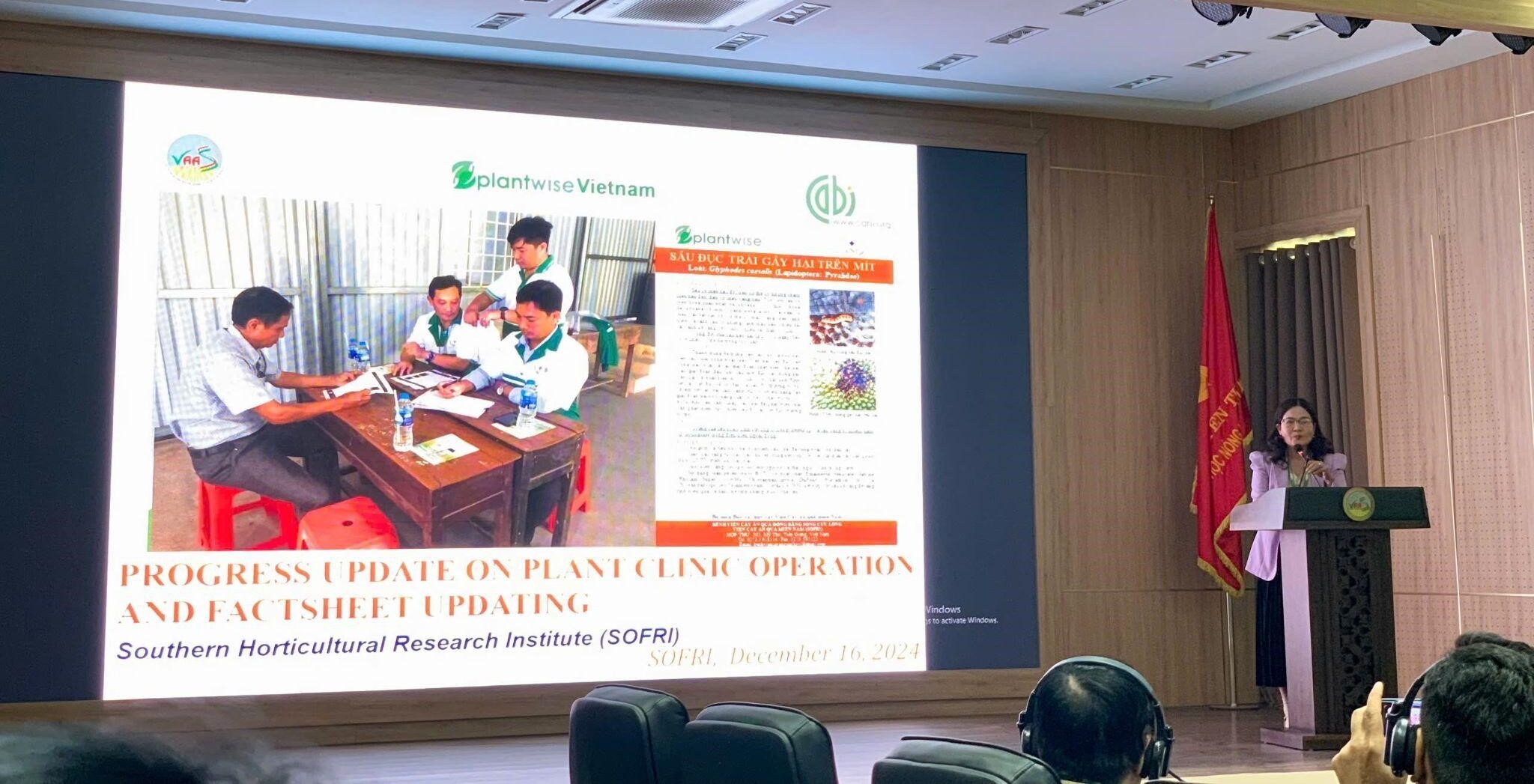 CABI – Advancing the PlantwisePlus Network to Support Sustainable Agriculture in Vietnam