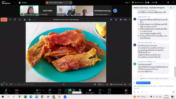 The Success of Solar Drying Technology for Farmers